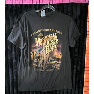 The Marshall Tucker Band 50+ Anniversary Tour T-Shirt Men’s Medium Black Concert